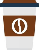 vecteur d'icône de tasse de café