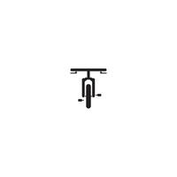 logo icône vélo vecteur