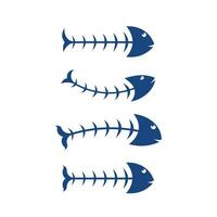 modèle de logo de poisson. symbole de vecteur créatif