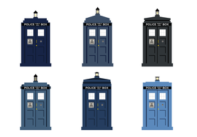 Vector Tardis gratuit