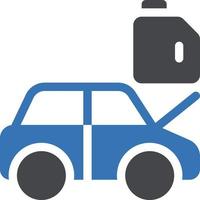 illustration vectorielle d'huile de voiture sur fond.symboles de qualité premium.icônes vectorielles pour le concept et la conception graphique. vecteur