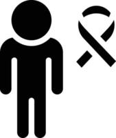 illustration vectorielle de cancer sur un fond. symboles de qualité premium. icônes vectorielles pour le concept et la conception graphique. vecteur