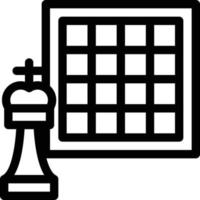 illustration vectorielle d'échecs sur fond.symboles de qualité premium.icônes vectorielles pour le concept et la conception graphique. vecteur