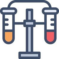 illustration vectorielle de laboratoire sur fond. symboles de qualité premium. icônes vectorielles pour le concept et la conception graphique. vecteur