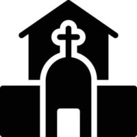 illustration vectorielle de l'église sur un fond. symboles de qualité premium. icônes vectorielles pour le concept et la conception graphique. vecteur