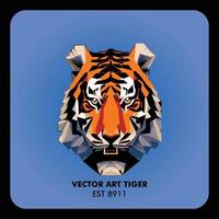 tigre vecteur art 8911