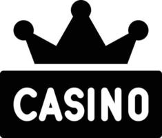 illustration vectorielle de casino sur fond.symboles de qualité premium.icônes vectorielles pour le concept et la conception graphique. vecteur