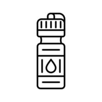 icône de vecteur de bouteille de sport