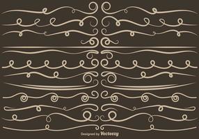 Set de VECTOR Curly Dividers