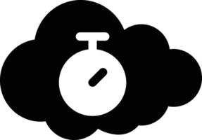 illustration vectorielle de nuage sur un fond. symboles de qualité premium. icônes vectorielles pour le concept et la conception graphique. vecteur