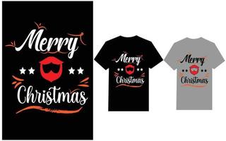 conception de t-shirt joyeux noël achats de noël en ligne. vecteur