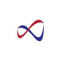 conception de l'infini logo infini logo vectoriel