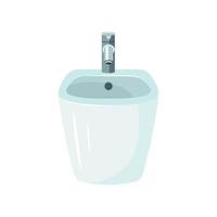 illustrateur de vecteur de bidet