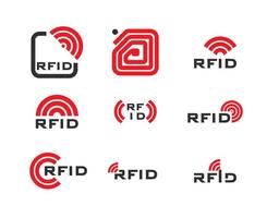 Logo RFID vecteur