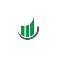 logo de finance d'entreprise vecteur