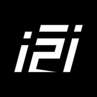 création de logo de lettre isi, vecteur d'icône