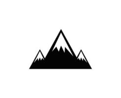 vecteur gratuit d'icône de montagne