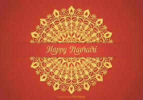 Gratuit Happy Navratri Vector Card