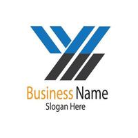 logo et symboles de finance d'entreprise illustration de concept vectoriel