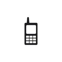icône de téléphone client vecteur