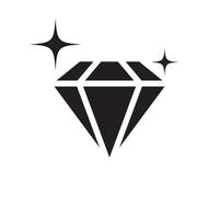 modèle de logo de diamant vecteur