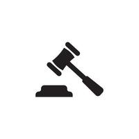 modèle de logo de droit de la justice vecteur