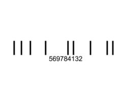 illustrateur de vecteur de code à barres