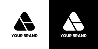 un logo pour la conception d'identité de marque électronique moderne minimaliste élégant simple idée créative vecteur