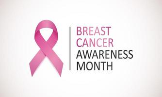 affiche du mois de sensibilisation au cancer du sein