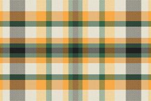 motif de couleur halloween tartan ou plaid. vecteur