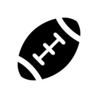 modèle de conception de vecteur d'icône de football américain