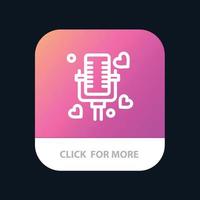 parler amour marié mariage bouton application mobile version ligne android et ios vecteur