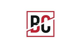 lettre bc logo pro fichier vectoriel vecteur pro