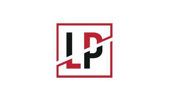 lettre lp logo pro fichier vectoriel vecteur pro