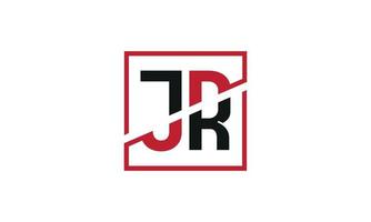 lettre jr logo pro fichier vectoriel vecteur pro