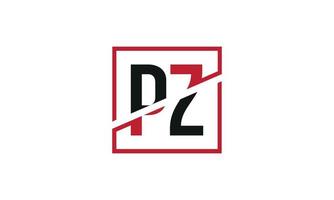 lettre pz logo pro fichier vectoriel vecteur pro