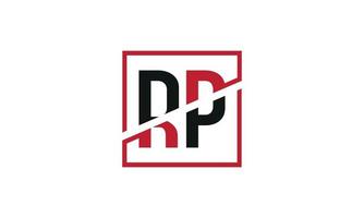 lettre rp logo pro fichier vectoriel vecteur pro