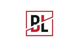 lettre bl logo pro fichier vectoriel vecteur pro