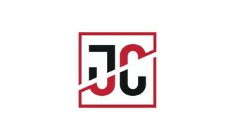 lettre jc logo pro fichier vectoriel vecteur pro