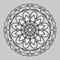 dessins décoratifs de mandala pour livre de coloriage vecteur