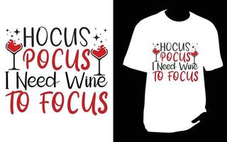 conception de t-shirt de vin vecteur
