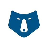 vecteur de logo d'ours