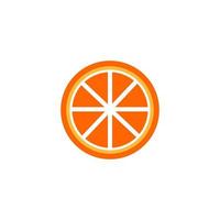 illustration d'icône de vecteur de conception orange