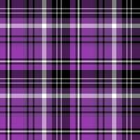 motif sans couture dans des couleurs violettes, noires et blanches intéressantes pour le plaid, le tissu, le textile, les vêtements, la nappe et d'autres choses. image vectorielle. vecteur