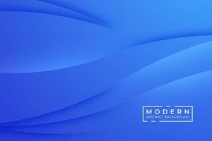 illustration vectorielle de fond moderne couleur dégradé bleu pour le fond, le web, la bannière, l'affiche, la couverture ou etc. vecteur