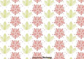 Flower and Leaf Gipsy Style Pattern sans couture vecteur