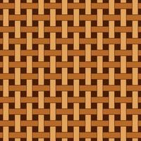 motif tissé géométrique sans soudure. couleurs beige et marron. pour plaid, nappes, vêtements, chemises, robes, papier, literie, couvertures et autres produits textiles. vecteur