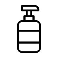 conception d'icône de shampooing vecteur