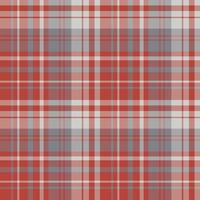 motif sans couture dans des couleurs intéressantes rouge et gris clair et foncé pour plaid, tissu, textile, vêtements, nappe et autres choses. image vectorielle. vecteur