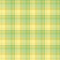 motif sans couture dans des couleurs estivales jaunes et vertes intéressantes pour le plaid, le tissu, le textile, les vêtements, la nappe et d'autres choses. image vectorielle. vecteur